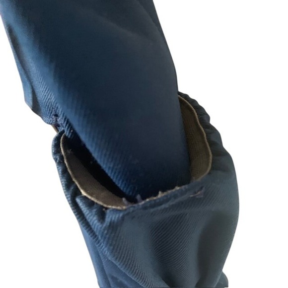 L.L. Bean Large Insulated Zip Top Tote Bag Blue # 505207 Durable Nylon GUC Flaws - Picture 7 of 12